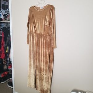 Velvet Dress | Maxi Dress